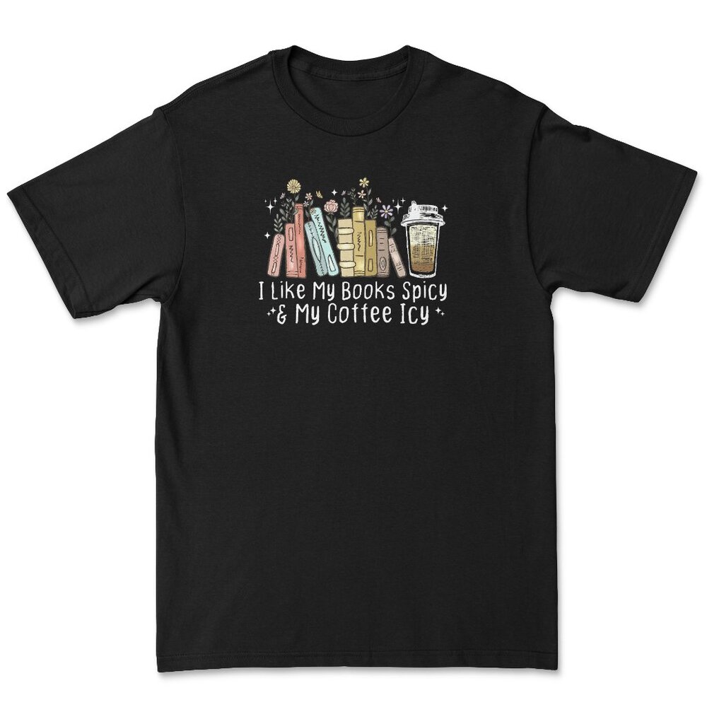 I like my books & COffee T-Shirt